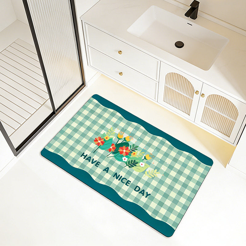 Charming Decorative Bath Mat Acalora