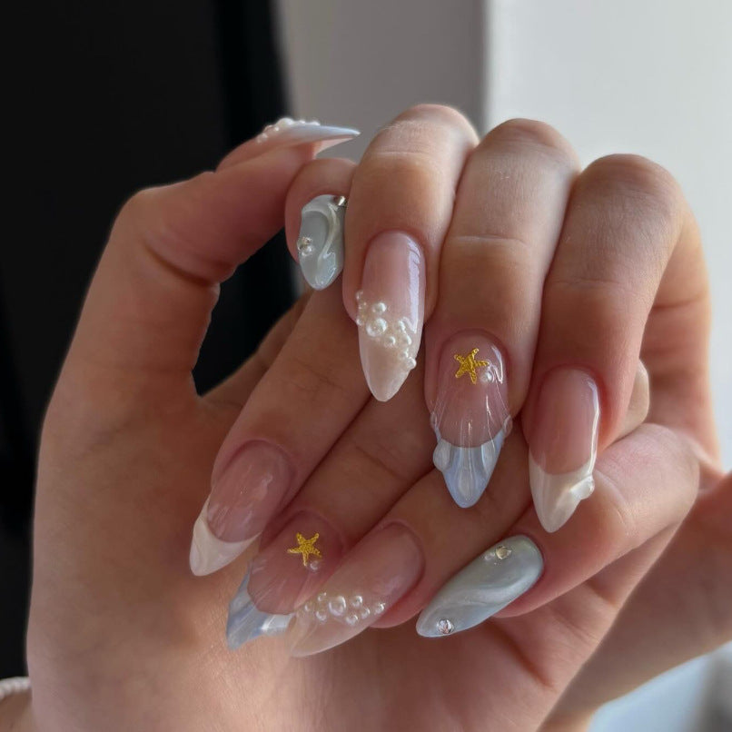 Luxurious Decorative Press-On Nail Art Set Acalora
