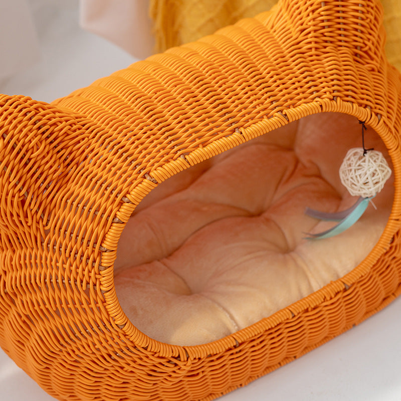 Rattan Cat Cave Acalora