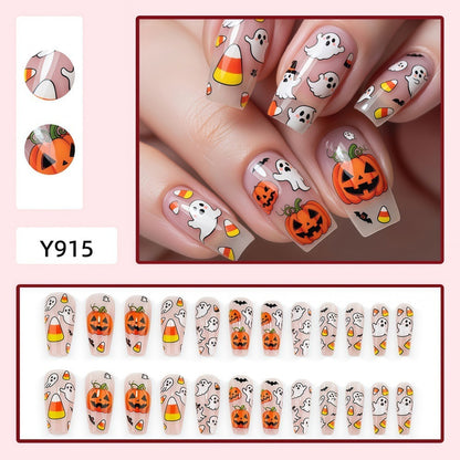 Artificial nails in festive Halloween design Acalora 1788232771