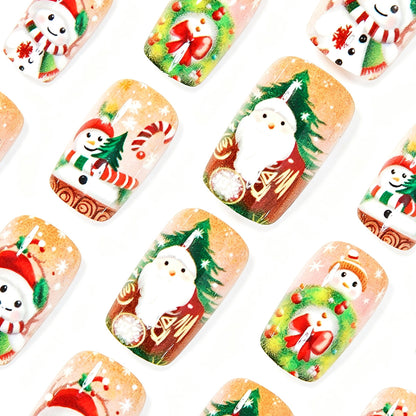 Holiday-Themed Nail Art Set Acalora