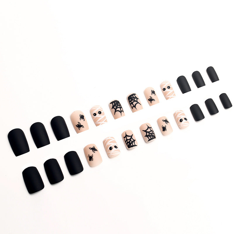 Artificial nail set with unique patterns Acalora