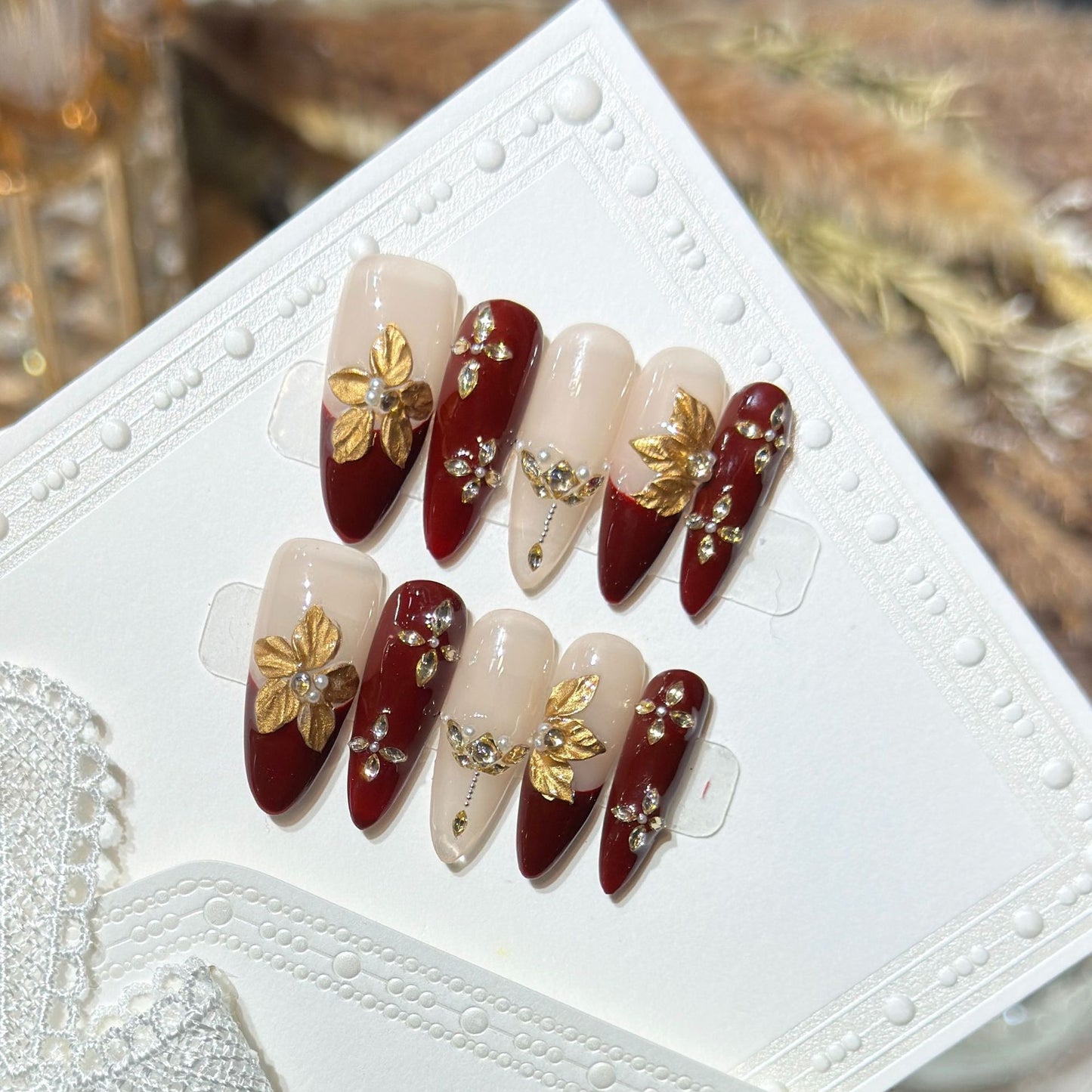 Glamourous Decorative Stiletto Nail Art Kit Acalora