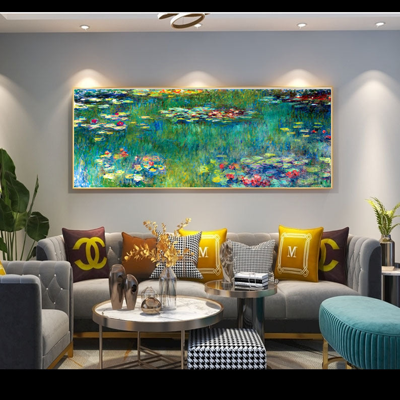 Large Landscape Framed Canvas Art