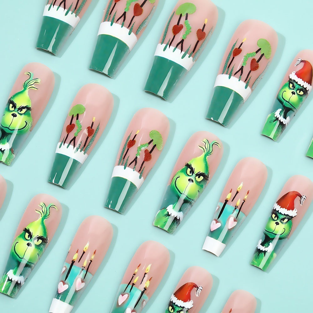 Creative Christmas Art Nails Acalora