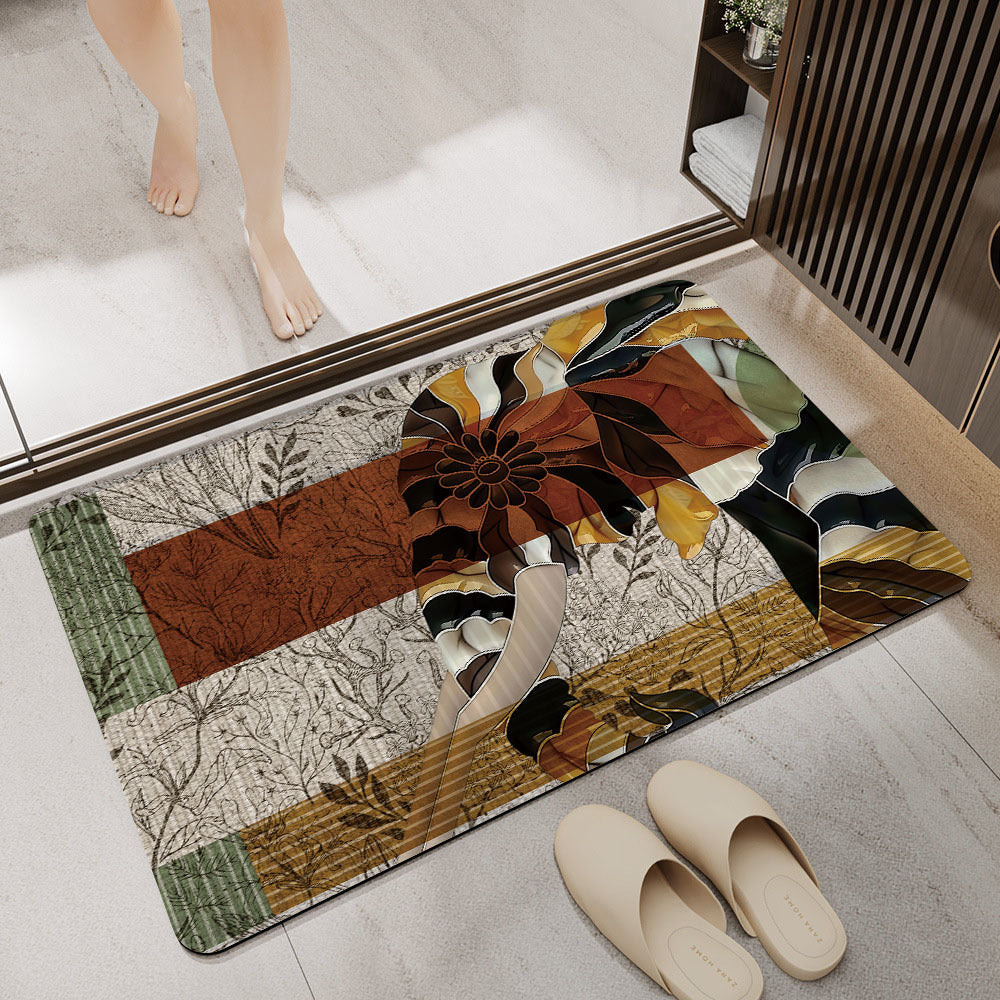 Artistic Horse-Themed Bath Mat Acalora 1788245763