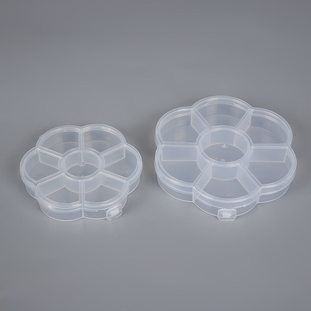 Flower-Shaped Multi-Section Storage Organizer Acalora