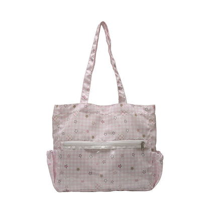 Illustrated Canvas Tote Bag Acalora