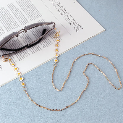 Floral Charm Eyewear Chain Acalora