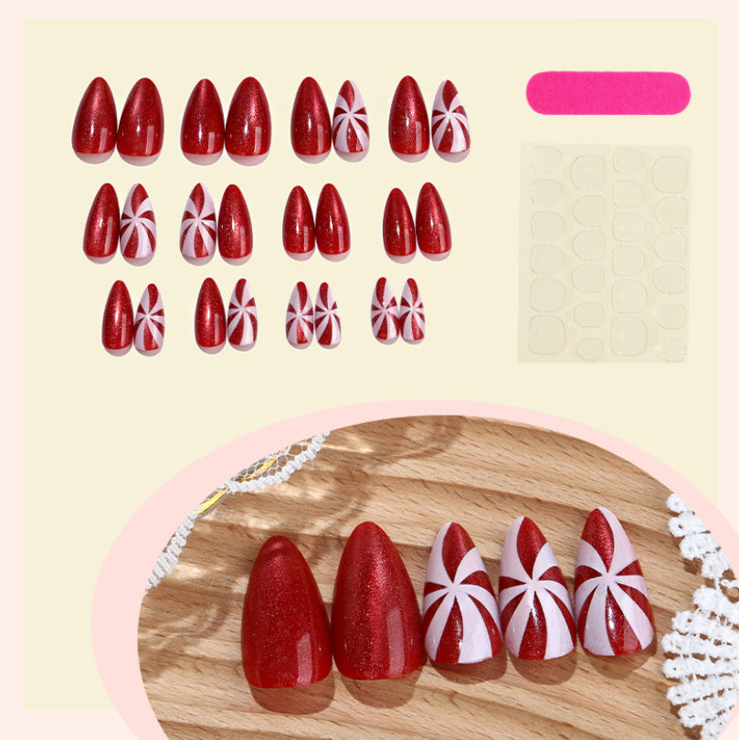 Gradient Style Press-On Nails with Closure Kit Acalora