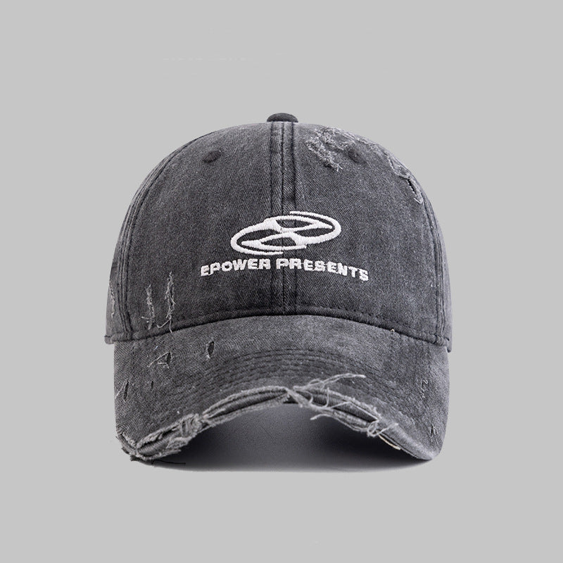 Distressed Vintage Style Baseball Cap