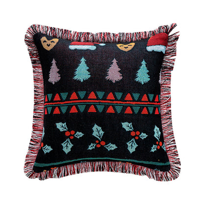 Scenic Nature-Themed Decorative Pillow