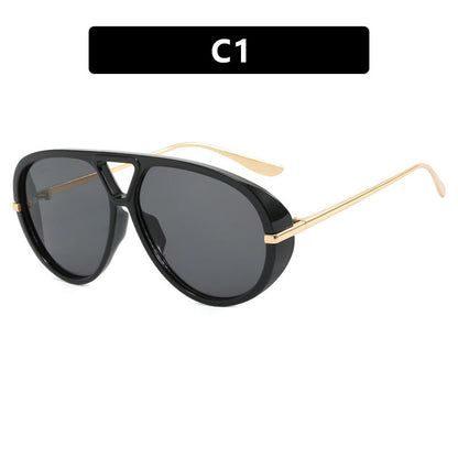 Women Oversized Sunglasses in fashionable Retro Design Bowlift