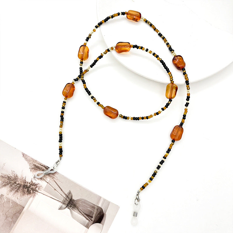 Stylish Beaded Eyewear Holder Acalora