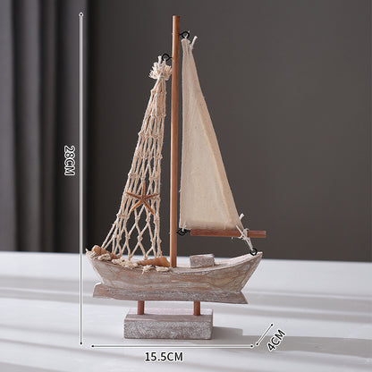 Decorative Sailboat Home Accent