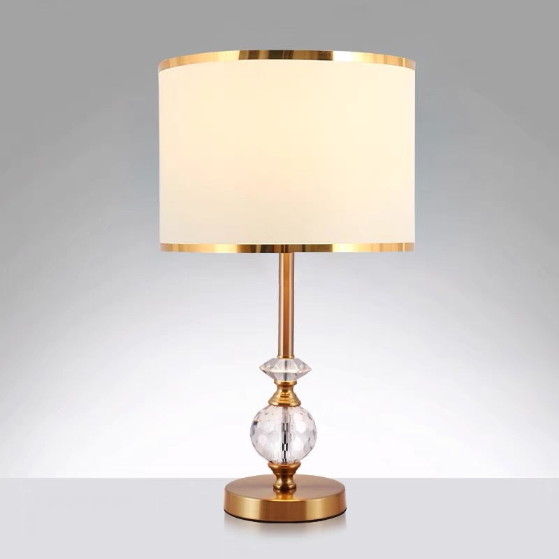 Elegant Crystal Base Table Lamp