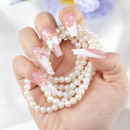 Elegant Premium Decorative Press-On Nail Tips Acalora