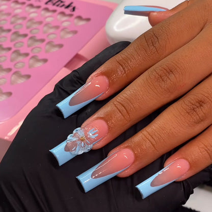 Artistic Press-On Nail Design Acalora