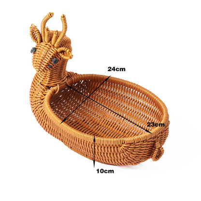 Decorative Wicker Duck Acalora