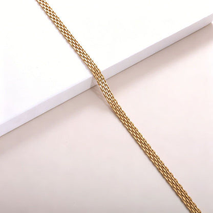 Luxe Interwoven Chain Necklace Acalora