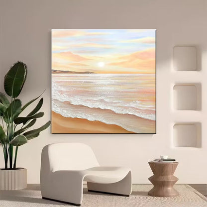 Coastal Sunset Canvas Artwork