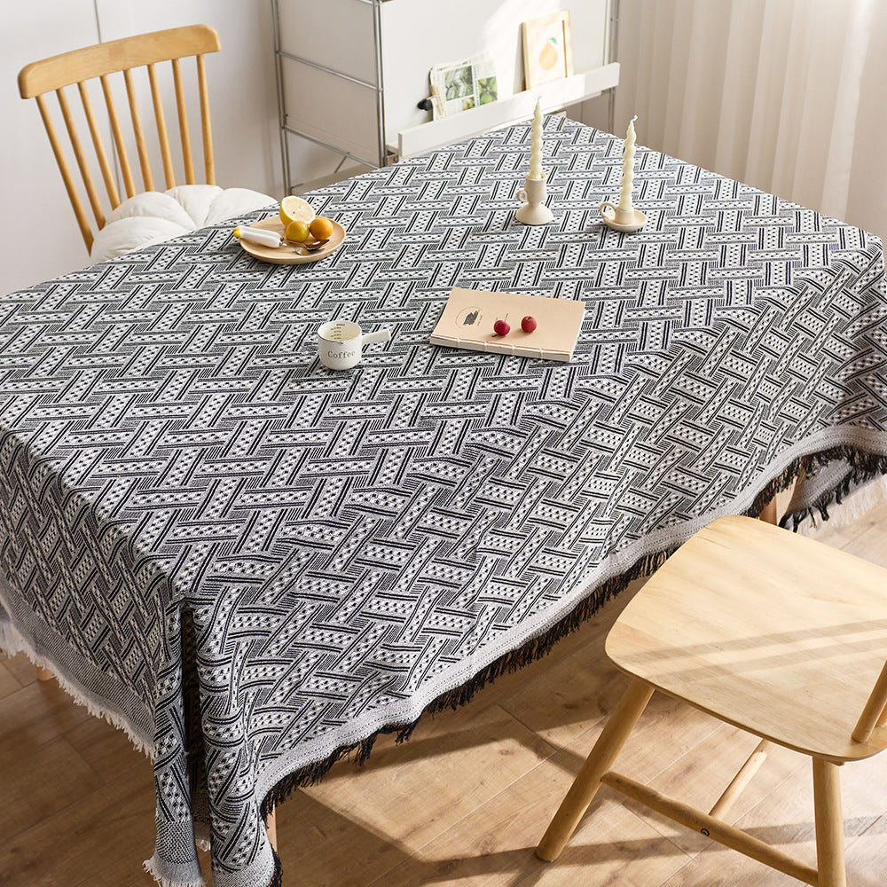 Elegant Textured Tablecloth  1788834190