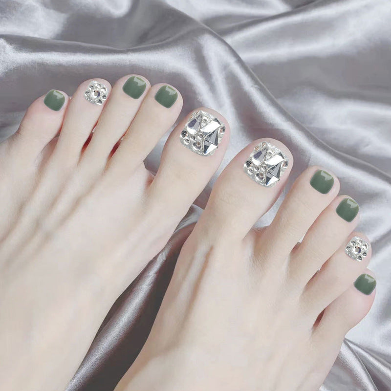Luxury Press-On Toenail Art Set Acalora