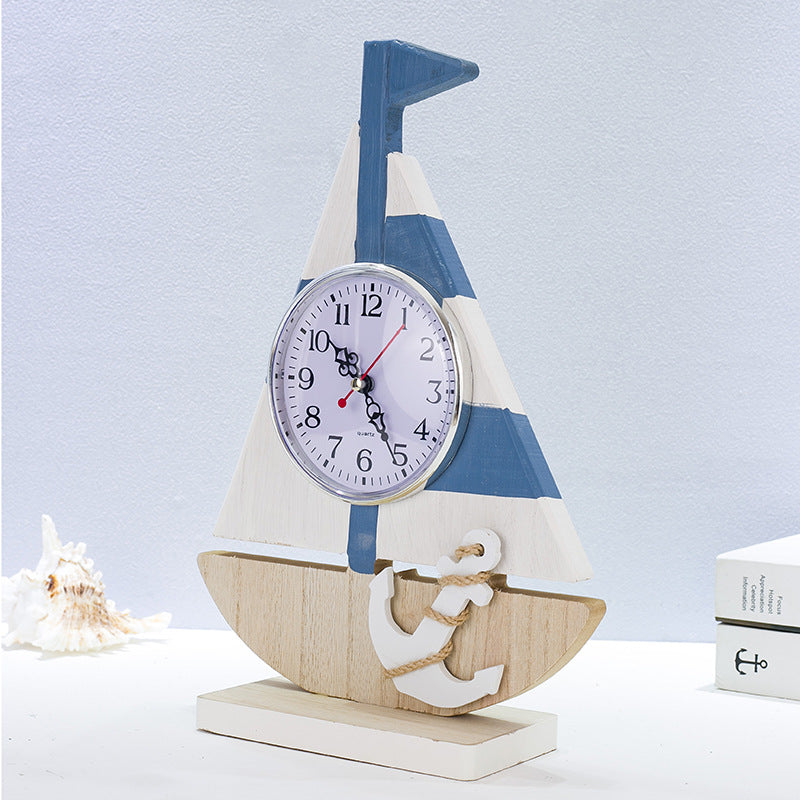 Nautical Sailing Boat Clock