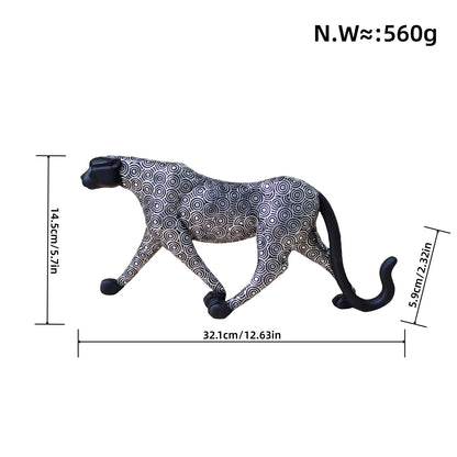 Elegant decorative figure of a panther Acalora