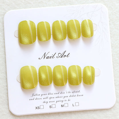 Glossy Press-On Nail Set Acalora