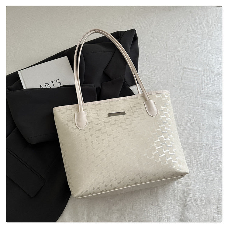Elegant Textured Tote Bag Acalora