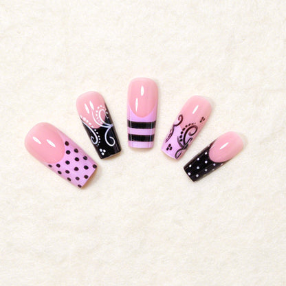 Artistic Square Nail Design Set Acalora