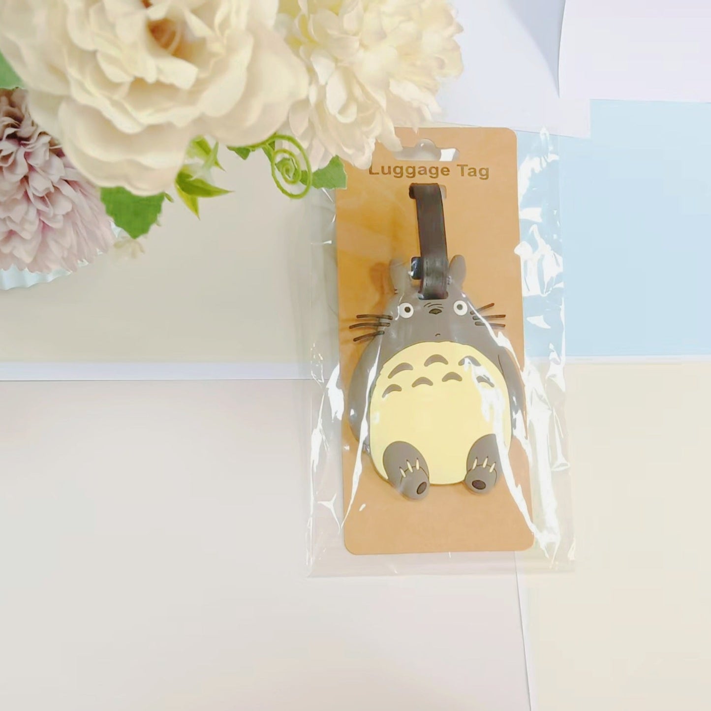 Unisex Luggage Tag in Flamingo Design Skanto