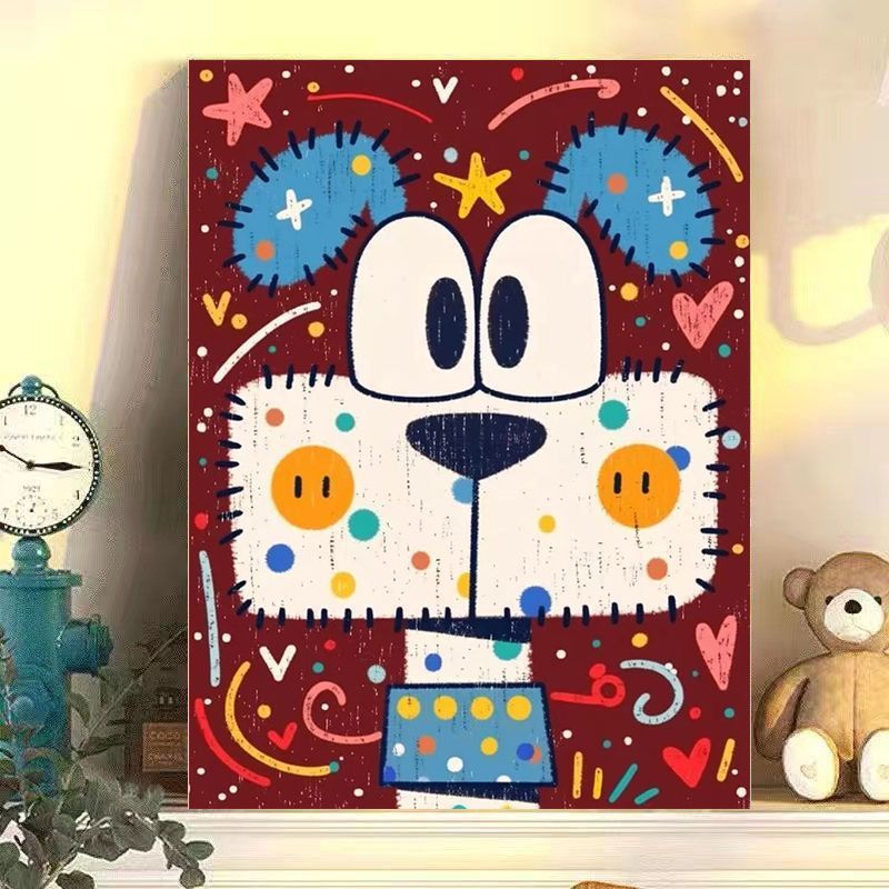 Playful Cat-Themed Canvas Wall Art