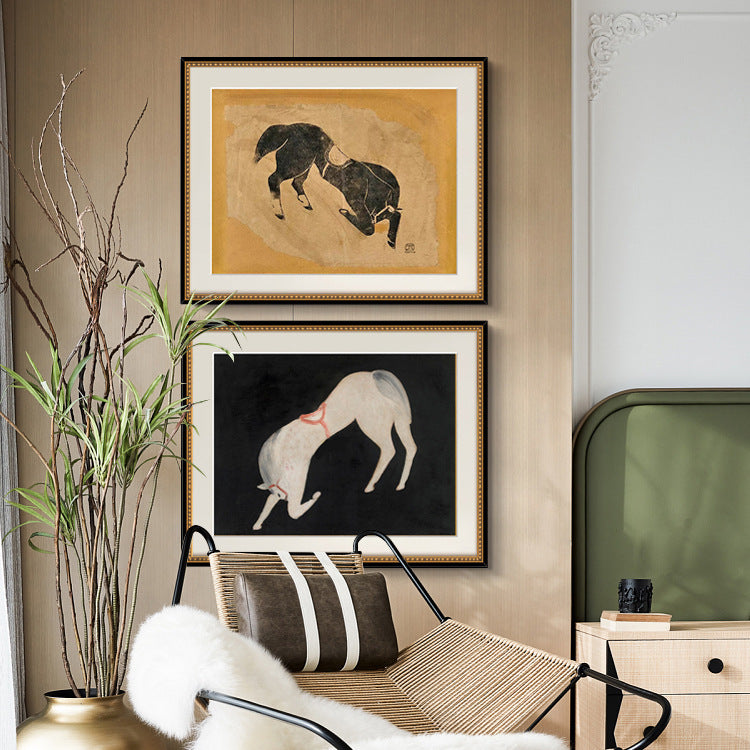 Framed Horse Art