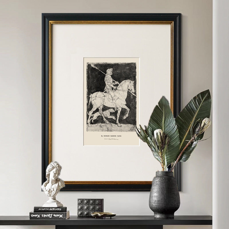 framed historical artworks