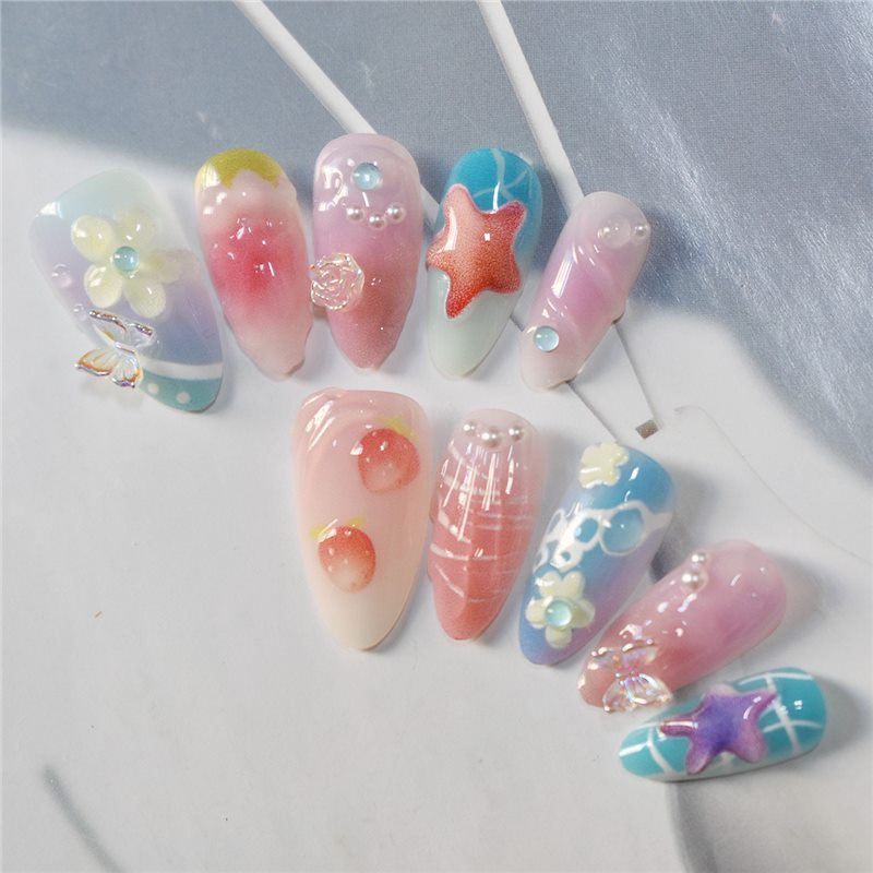 Artistic 3D Gel Nail Art Design Set Acalora