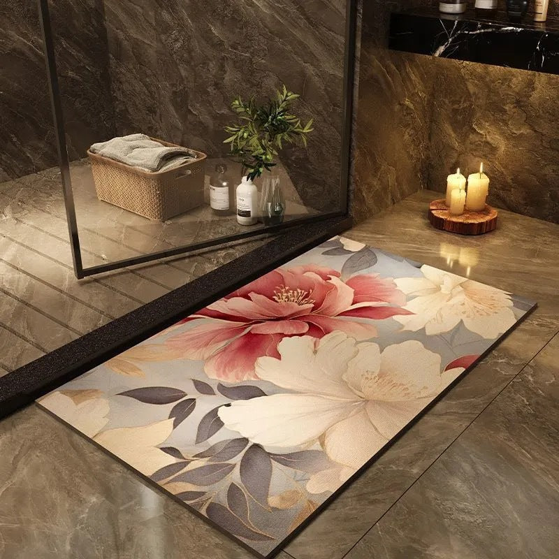 Modern Geometric Bath Mat