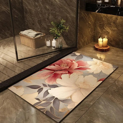 Modern Geometric Bath Mat