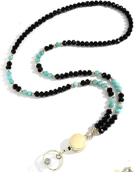 Beaded Eyewear Retractable Lanyard Acalora