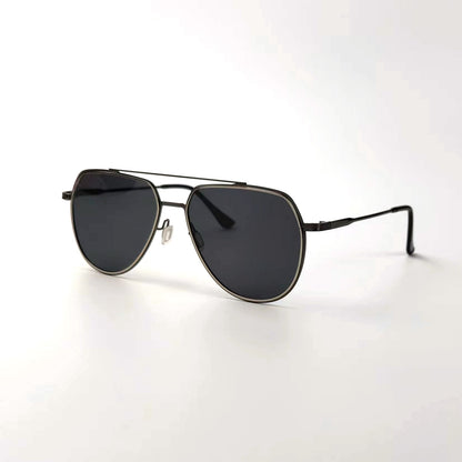 Men's elegant pilot sunglasses with polarizing lenses Bowlift