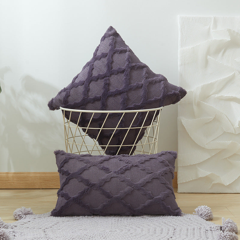 Textured Cozy Decorative Throw Pillow