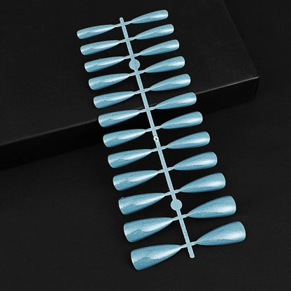 Glittering artificial nails in elegant design Acalora