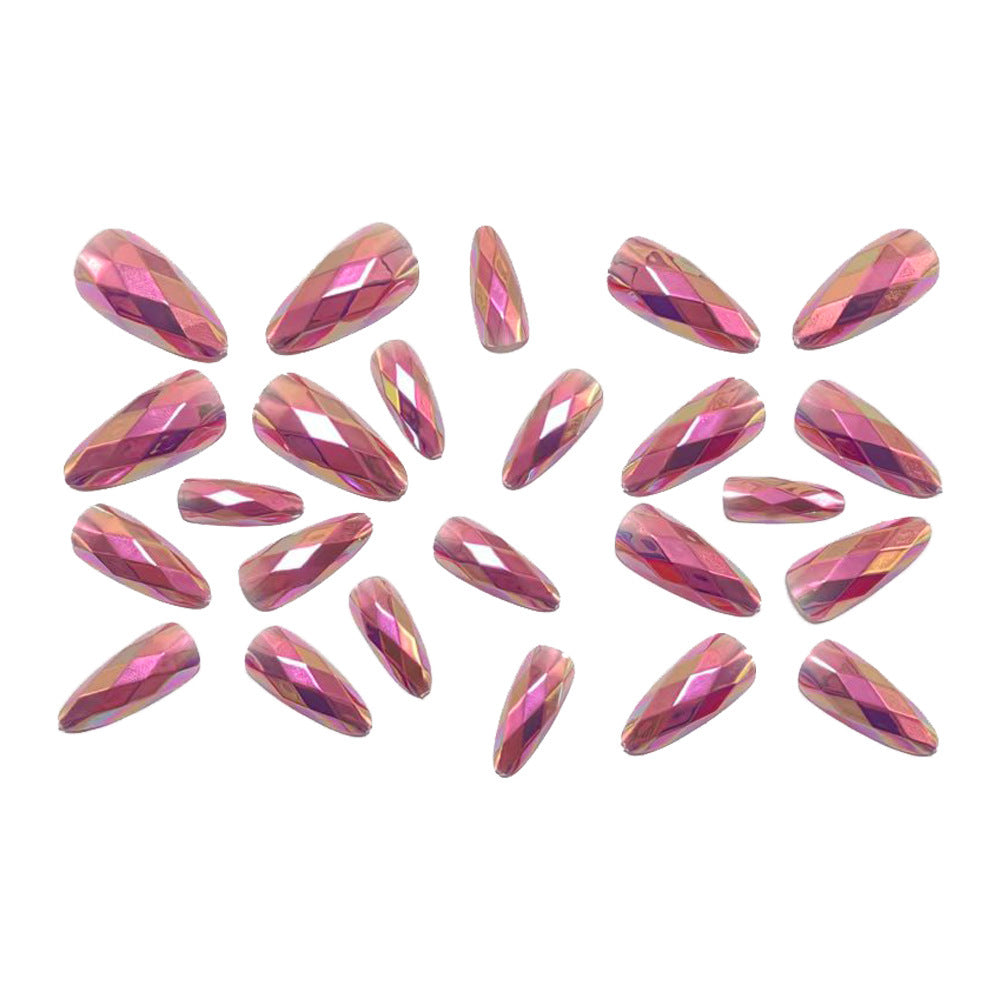 Artificial nails with radiant crystal design Acalora