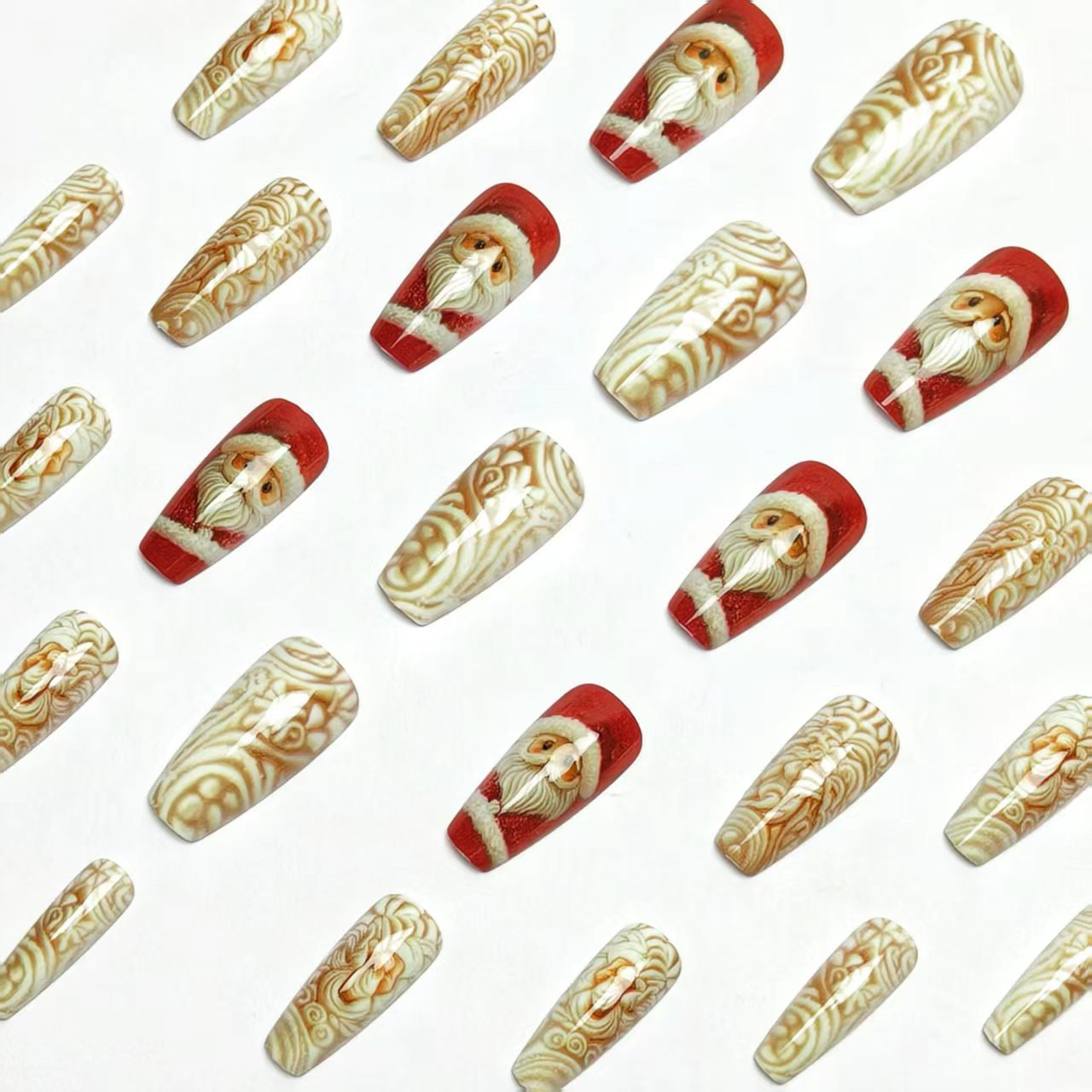3D Decorative Holiday Nail Art Acalora