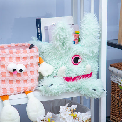 Playful storage basket with animal motif Acalora