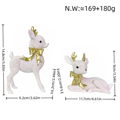 Luxurious Reindeer Sculpture Acalora