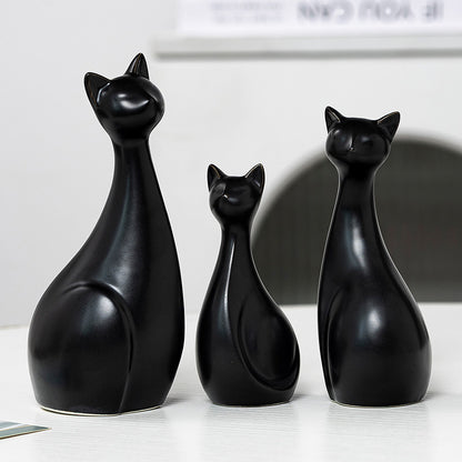 Decorative Ceramic Cat Acalora