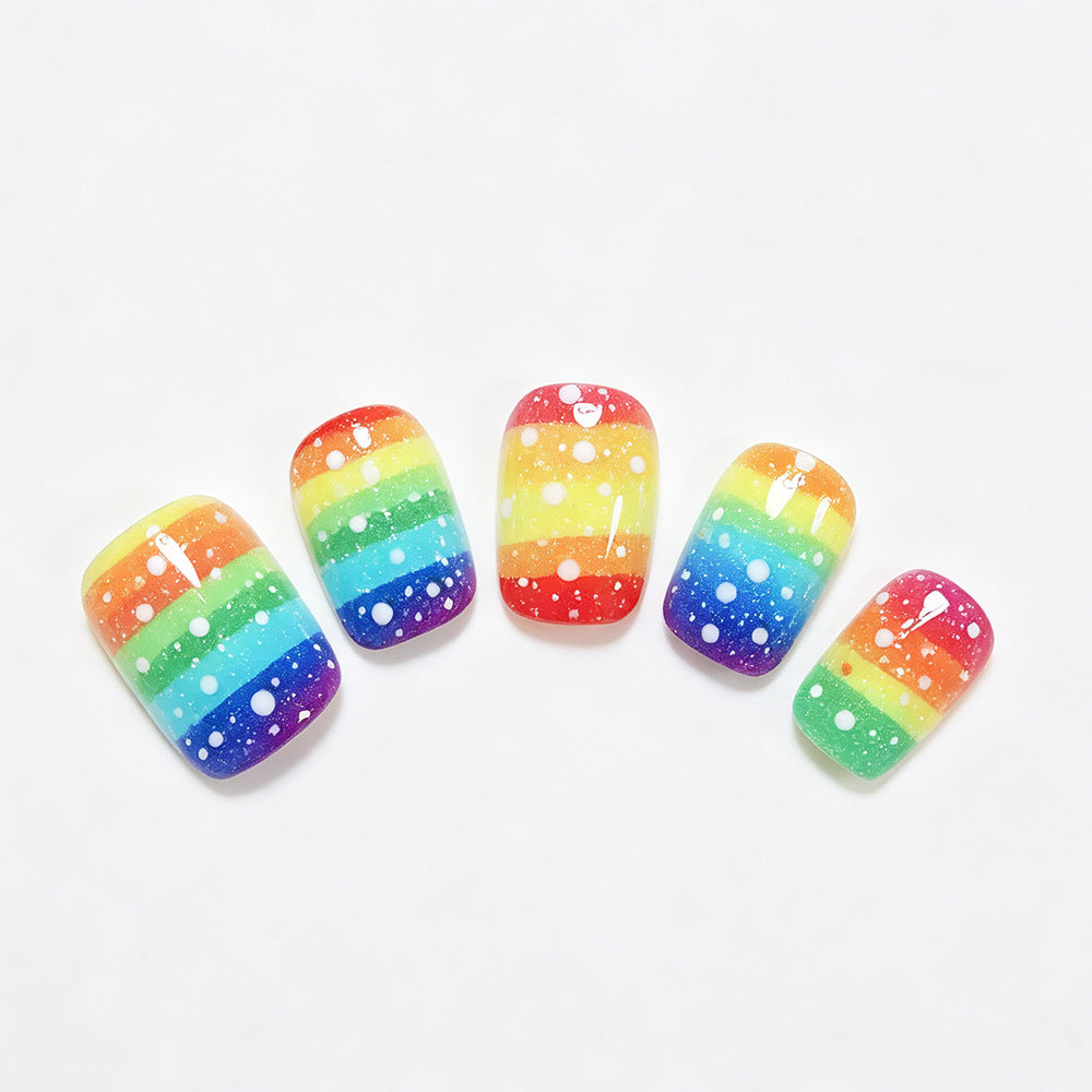 Ombre Dot Pattern Nail Art Set Acalora
