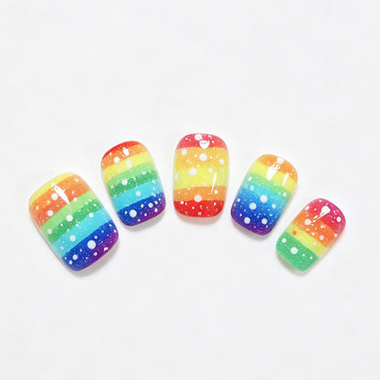 Ombre Dot Pattern Nail Art Set Acalora